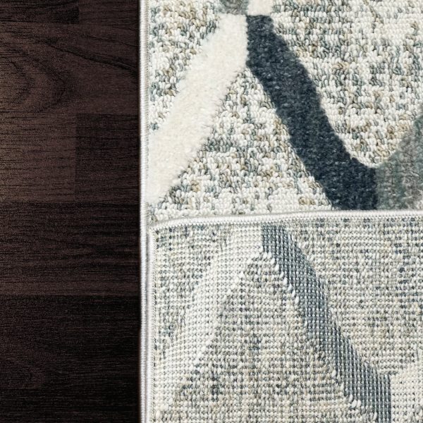 Myth 7294-159 Cream Blue Light Grey Area Rug For Cheap - Image 4