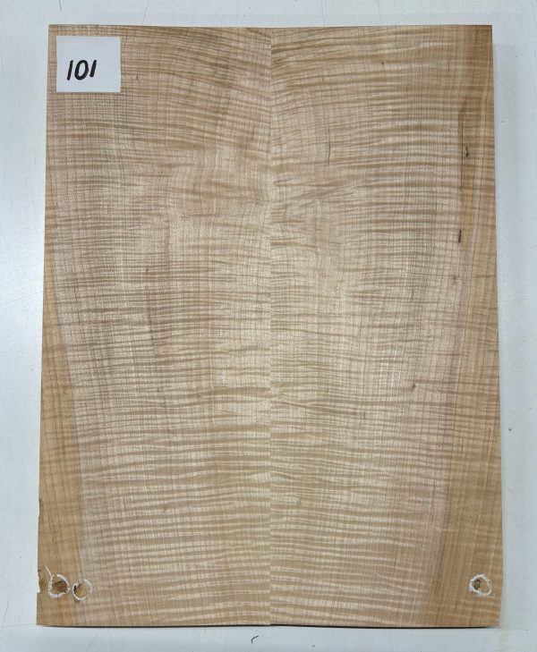 Flame Hard Maple Guitar Drop Top AAAA Grade (2 Pcs Glued) - 21  x 15-1 2  x 7 8  #101 Cheap