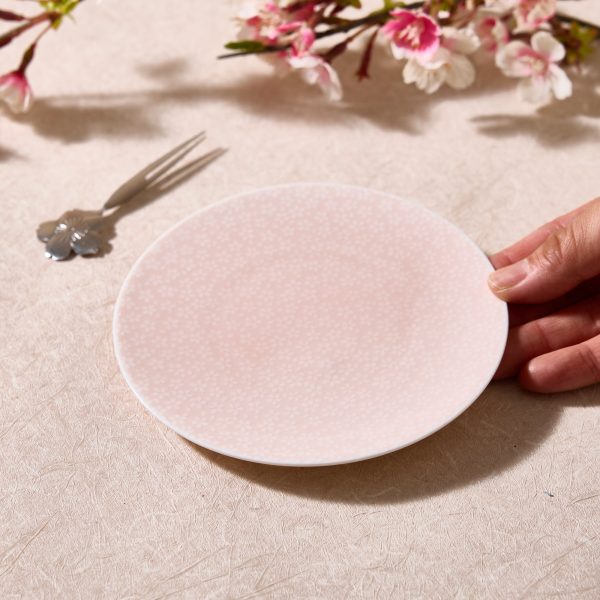 Miyama Mino Ware Sakura Plate Discount