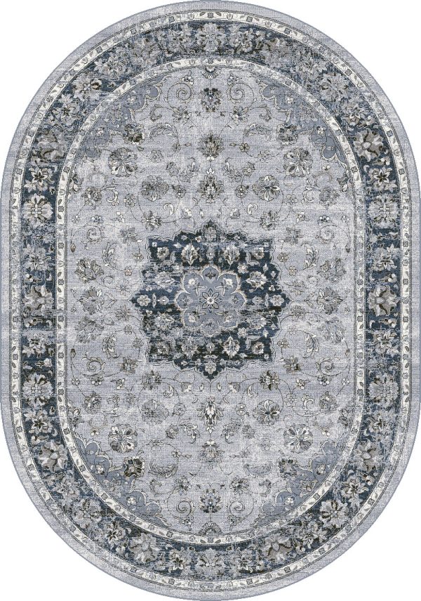 Ancient Garden 57559-9686 Silver Blue Area Rug Supply - Image 4