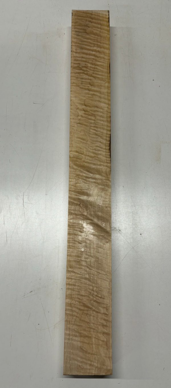 Flame Maple Banjo Guitar Neck Blank - AAAA Grade (Quarter Sawn) #57 Online - Image 3