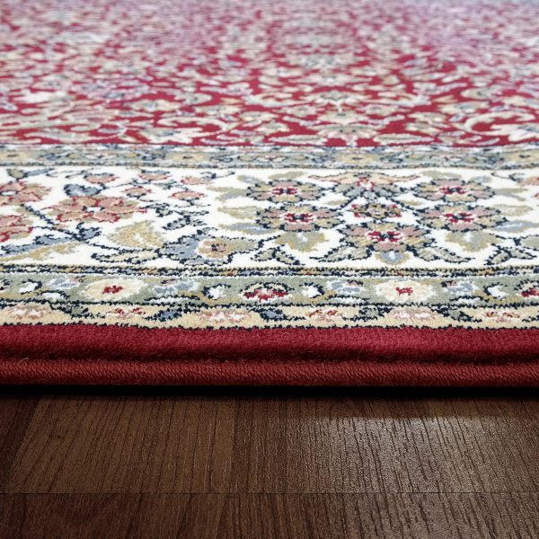 Ancient Garden 57078-1414 Red Ivory Area Rug Sale - Image 5